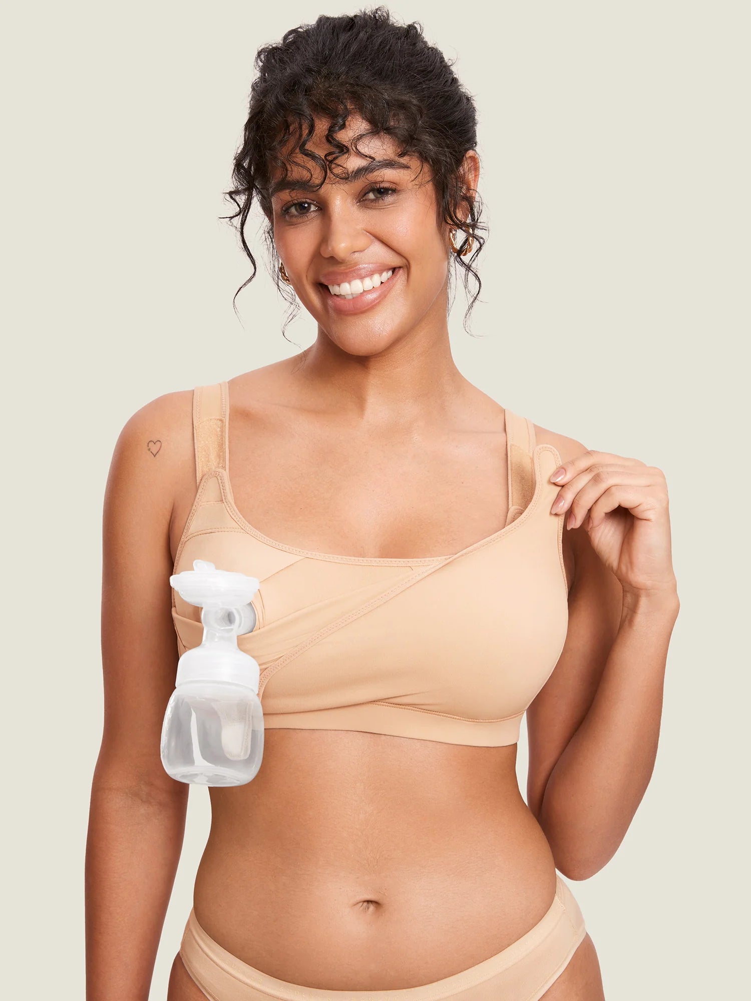 Natrelax® Velcro All-in-One Nursing & Pumping Bra