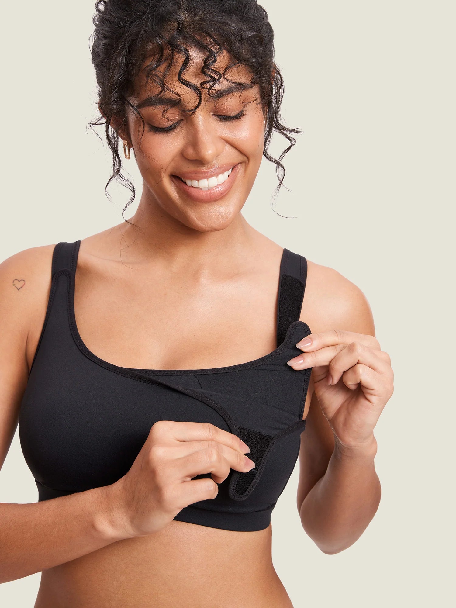 Natrelax® Velcro All-in-One Nursing & Pumping Bra