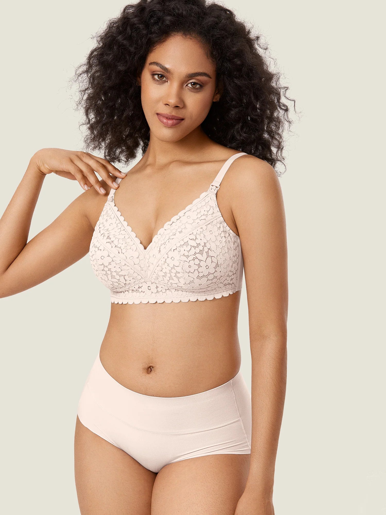 Lace Hands Free Pumping Bra